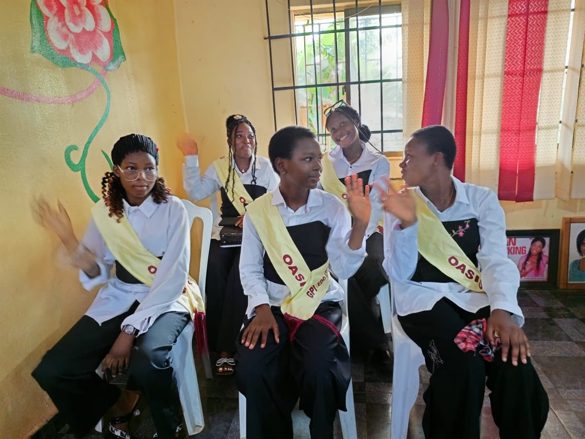 2025 Graduating girls of GPI 3 years Comprehensive Sexuality Education program