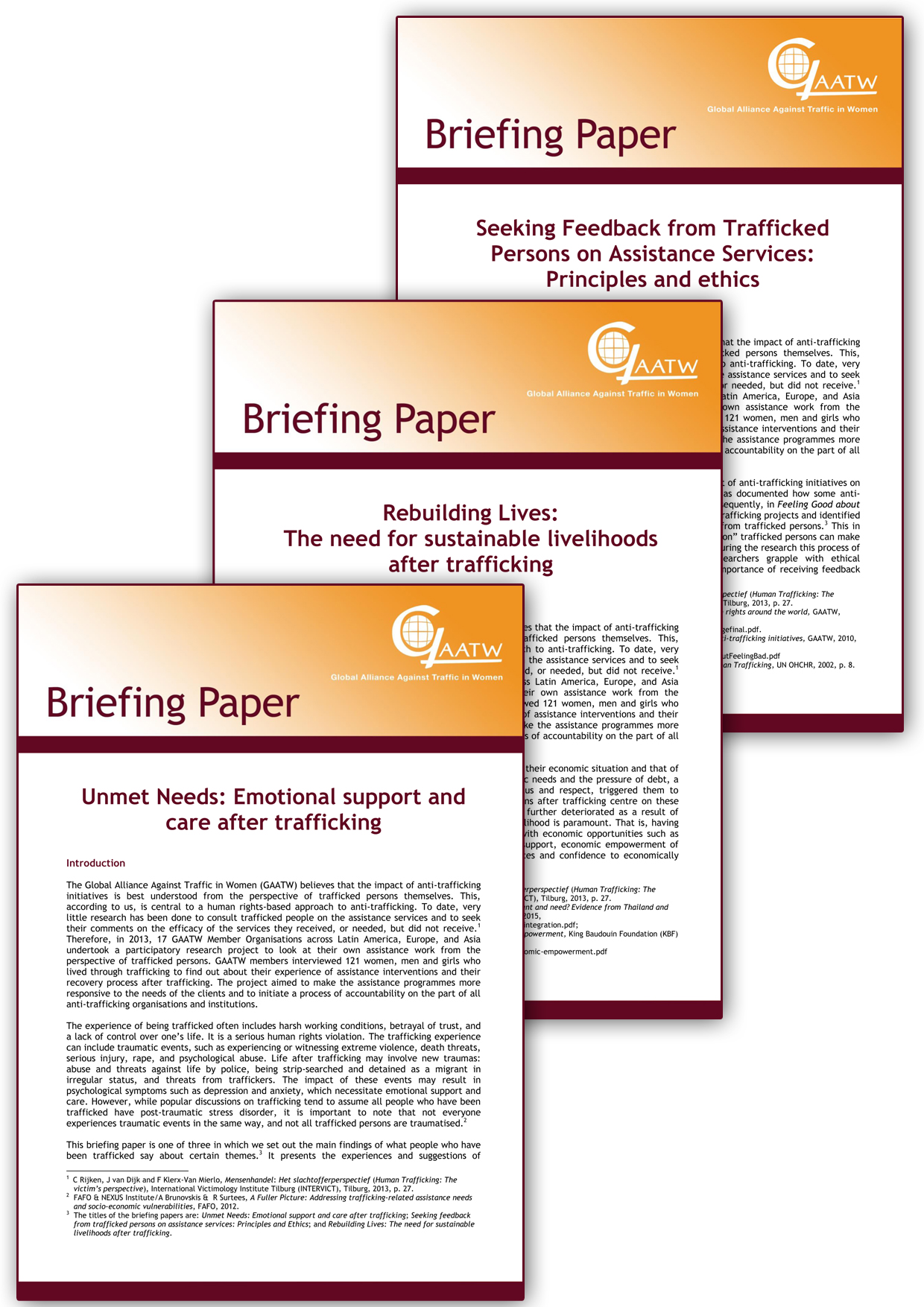 Accountability Briefing Papers